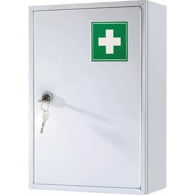 Sieninė pirmosios pagalbos medicininė medicininė metalinė metalinė spintelė dėžutė užrakinama dėžutė