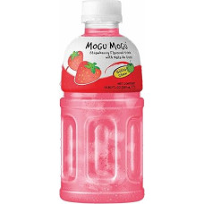 Braškių skonio gėrimas ir kokosų želė 320 ml Mogu Mogu