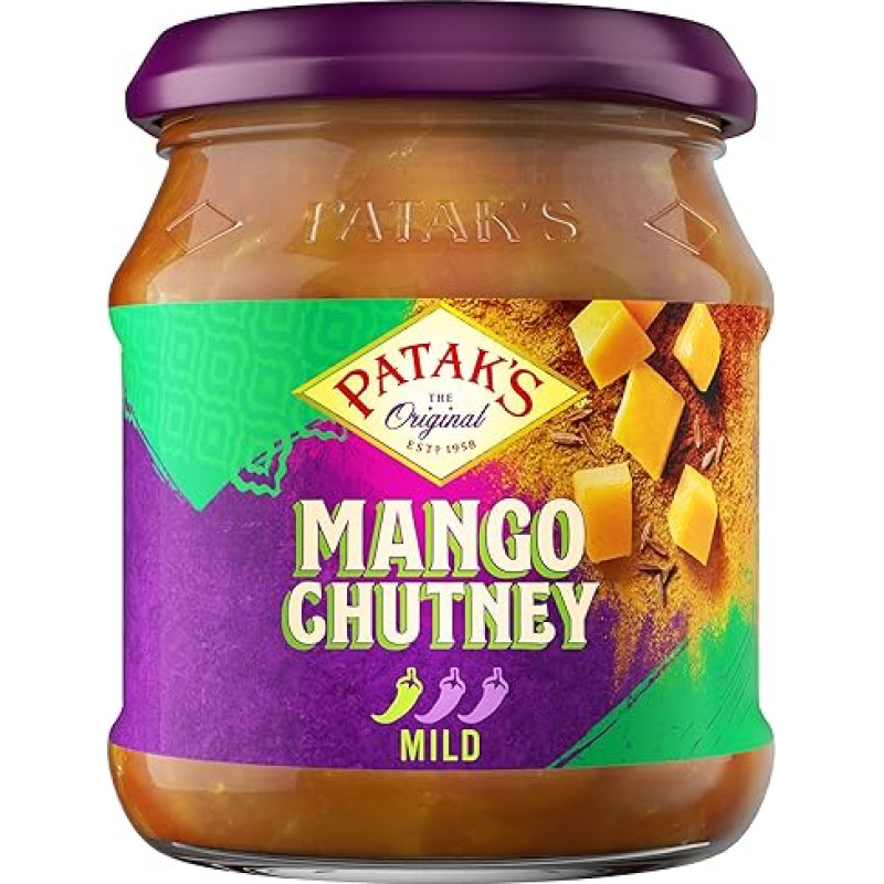 Patak's Mango čatnis 12oz