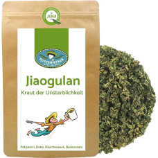 Jiaogulan 500 g - Nemirtingumo žolė I be stiebų, sveiki, susukti lapai