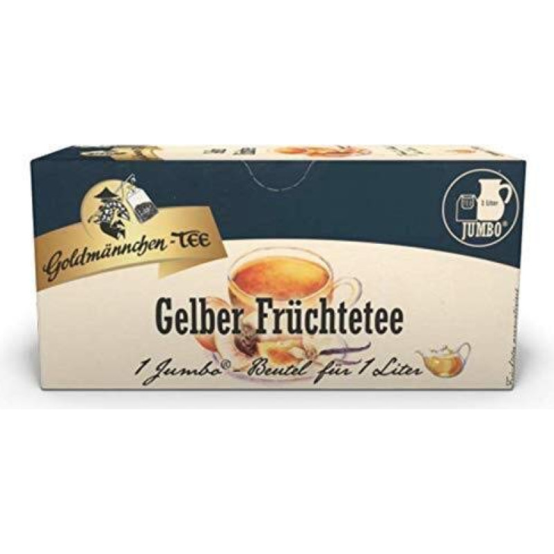 Goldmännchen-TEE Jumbo geltonos spalvos vaisiai Pakuotė po 1 vnt.