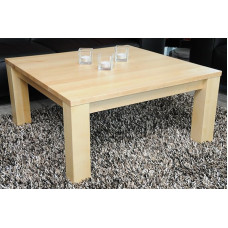 Žurnalinis staliukas 60 x 60 cm Klevas / Tikra mediena / Medžio masyvas / Aukštis 42 cm