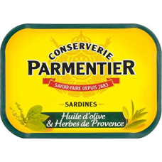 H. Parmentier Sardinės su alyvuogių aliejumi ir žolelėmis 135g