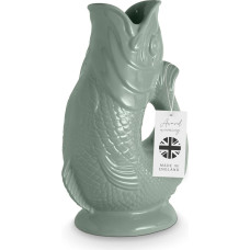 Wade Sage Green Stoneware Fish Jug - Iconic British Heritage - Made in Stoke-on-Trent - 0.6 Litre
