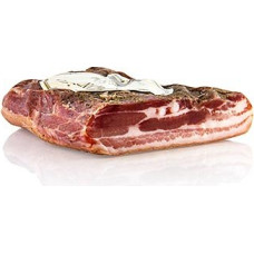 Montalcino Salumi Pancetta - mišrus lašinių mišinys iš Toskanos, Montalcino Salumi, apie 1,7 kg