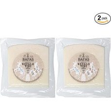 Kefalotiri kietasis sūris 2 x 300 g graikiško avių ir ožkų pieno sūrio Bafas + 20 ml Jassas alyvuogių aliejaus