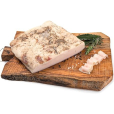 Lardo da Cinta Senese DOP Toskanos kiaulės Cinta Senese nugarinė šoninė (250 g)