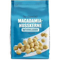 by Amazon Makadamijos riešutų branduoliai, nesūdyti 200 g (pakuotė po 1)