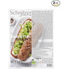 Schnitzer GLUTENFREE ekologiška bagetė be glitimo, 2x 320 g