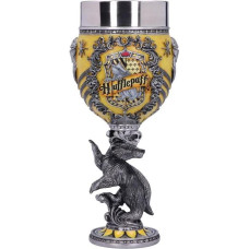 Nemesis Now Harry Potter Hufflepuff Hogwarts House Collectable Goblet, Yellow, Silver, 1.25 Picometer, One Size