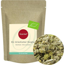 Quertee Greek Mountain Tea Organic Mountain Herbal Tea | Sideritis Scardica from Greece | Loose Herbal Tea (100 g)