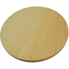 Medinis pasaulis 55 cm apvali medinė pjaustymo lenta Picos pjaustymo lenta Dvipusė medinė pjaustymo lenta