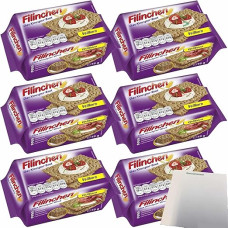 Filinchen Vollkorn das Knusperbrot 6-Pack (6x75g pakuotė) + usy Block