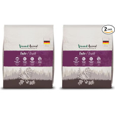 Venandi Animal - Premium Cat Food - Duck, with Lots of Fresh Poultry, Dry Food, Grain-Free, Pack of 2 (1 x 300 g)