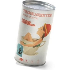 Trink Meer Tee ANKER LICHTEN - ekologiška žalioji arbata | labai aromatinga | švelni žolelių ir saldi | gėlių natos | biri arbata gražioje skardinėje | dovana | 120g