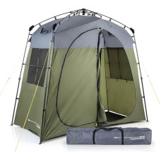 LUMALAND Premium Duschzelt | Toilettenzelt für Indoor & Outdoor | Mobiles Umkleidezelt & Lagerzelt | Zelt für Tierfotografie | Ideal zum Campen, Festival & zum Angeln | Wasserdicht & Windfest