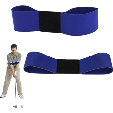 Golf Connecting Strap Golf Swing Training Aid Swing Trainer Professional Motion Posture Corrector for Golf Beginners Men Women Kids Blue