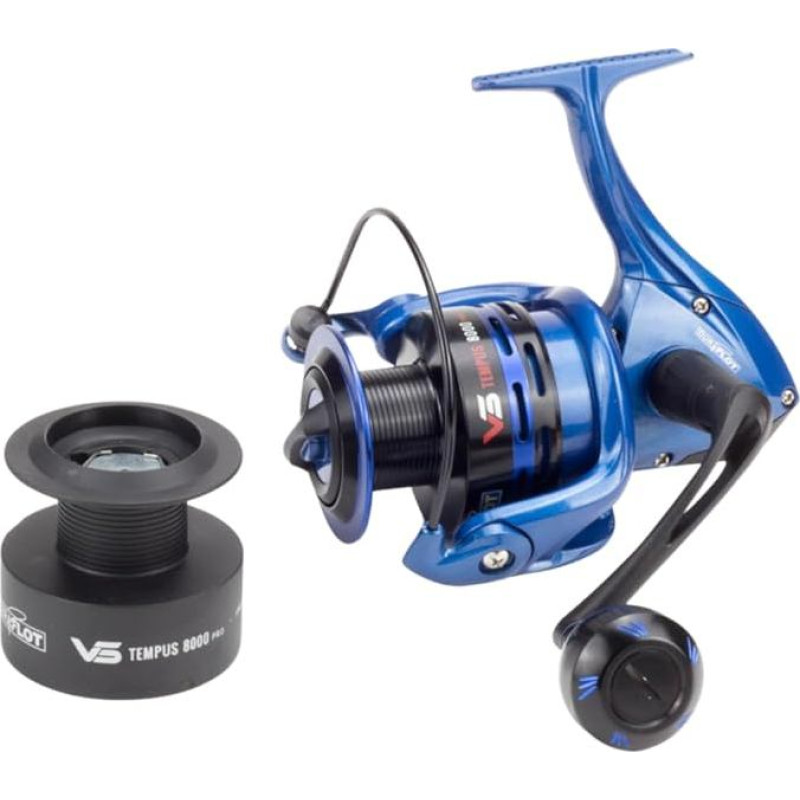 Tempus VS 8000 Pro žvejybos ritė - Surfcasting Ground Fishing 2 ritės 14kg stabdys 6 guoliai Jūros sūraus vandens žvejybos ritė