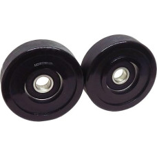 5 Stück 45 mm Außendurchmesser 85A PU-beschichtete Rollen mit 608RS-Lagern 8 x 45 x 14 PU60845-14 mit Polyurethan-Hartgummibeschichtung