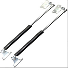 2 vnt. dujinių spyruoklių, 500 mm, 45,9 kg/450 N, L tipo, dujinė spyruoklė, hidraulinis laikiklis kemperio lovai, gaudyklės durelėms, grindų liukui, daiktadėžei, dangčiui (500 mm)