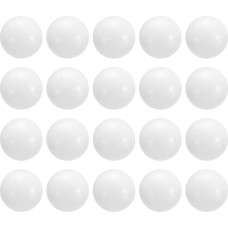 QUARKZMAN 20 Stück POM Lagerkugeln 19,05 mm Massive Kunststoff Lagerkugeln Präzisions POM Kugeln