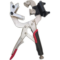 Verstellbare Spindel-Schweißklemme, Chrom-Vanadium-Stahl, gepolsterter Griff, verstellbare Spindelverriegelungszange