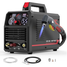 YESWELDER Plasma Cutter 55A, without High Frequency, Non-Contact Pilot Arc Technology, 230 V 4-in-1 Plates/Grid Cut/Roughing/Marking, Multifunctional Plasma Cutter