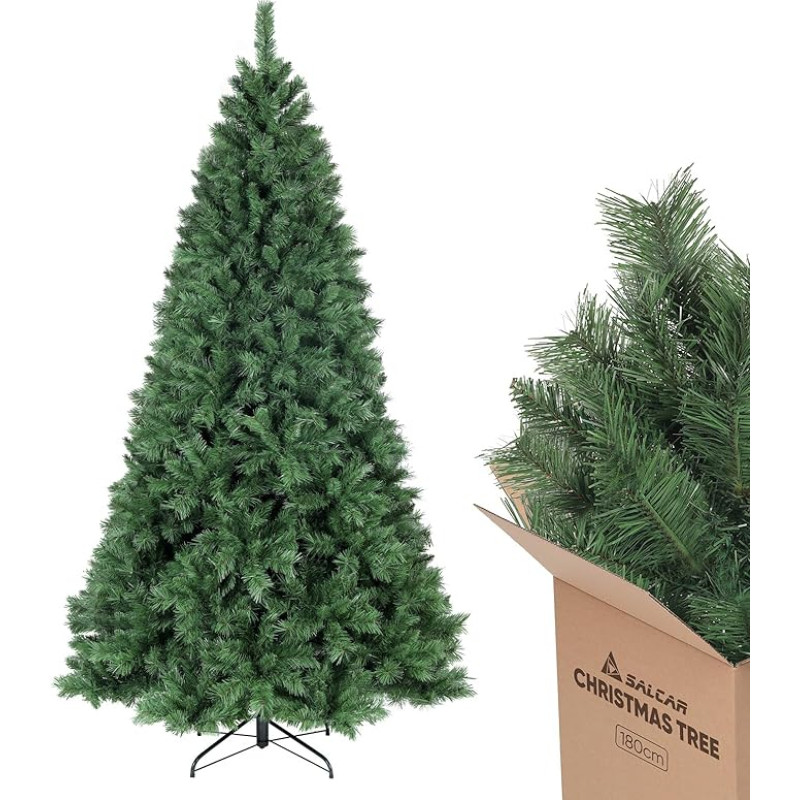 SALCAR Dirbtinė Kalėdų eglutė, 60 cm - 270 cm