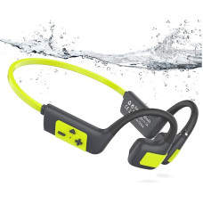 MONODEAL Knochenschall Kopfhörer Schwimmen Bluetooth 5.4 IP68 Unterwasser 8G MP3 Open Ear Sport-Kopfhörer zum Schwimmen Laufen
