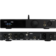 SMSL DO400 Full Balanced DAC Headphones Amp ES9039MSPRO XMOS-XU316 USB MQA DAC Bluetooth 5.1 LDAC USB/AES/Optical/Coaxial/IIS Input 4.4 mm/6.35 mm/4-XLR Output Amplifier with Remote Control (Black)
