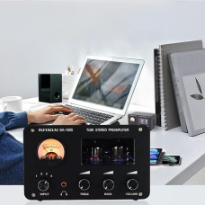 Elektroninis stiprintuvas su garsumo ir garso reguliavimo funkcija - profesionalus gramofonų ir garso sistemų stiprintuvas | Idealiai tinka Hi-Fi entuziastams Aukštos kokybės audiofilams Tikslus aukštų dažnių gylis