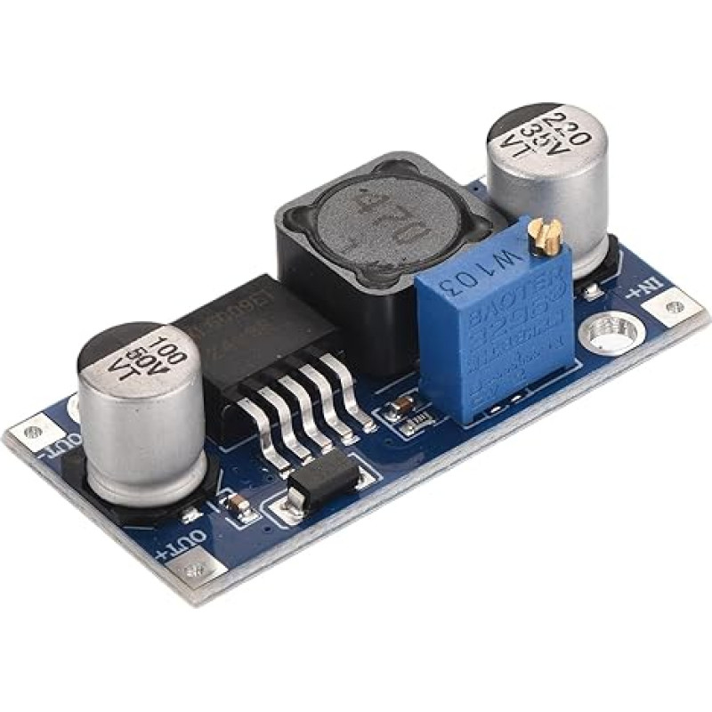 sourcing map DC-DC Boost Converter Spannungsregler Einstellbares Step-Up-Modul XL 6009 3-32V auf 5-35V 3A für Leistungsanpassung Leistungstransformatoren, 1 Stück