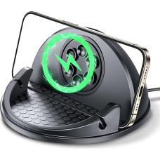 Beeasy 15 W greitas belaidis įkroviklis automobilinis mobiliojo telefono laikiklis su įkrovimo funkcija Indukcinė įkrovimo stotelė Automobilinis belaidis įkroviklis laikiklis 