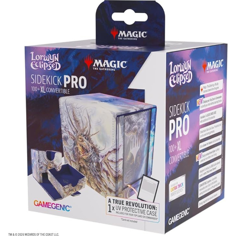 Gamegenic | Magic: The Gathering | Lorwyn Eclipsed Sidekick PRO 100+ XL - Ashling, the Limitless/Auntie Ool, Cursewretch