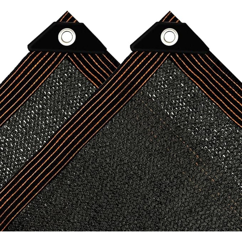 90 % stačiakampio formos markizė su kilpomis balkonui ir terasai, markizių tinklas, skirtas šiltnamiui ir sodui, 1 x 2 m, 90 % stačiakampio formos markizė su kilpomis balkonui ir terasai, markizių tinklas, skirtas augalams ir baseinui