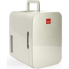 SENSIOHOME 2 in 1 6L Mini Fridge with Cooling and Heating Function, 12 Volt and 230 Volt, Car, Bedroom, Office, Tent, Cosmetics, AC DC