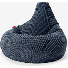 Lounge Pug, žaidimų kėdė Bean Bag Cord Navy Blue