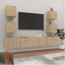 ShGaxin TV baldų komplektas 6 dalių svetainės spintelė TV spintelė TV staliukas Valgomojo baldai Šiuolaikiniai svetainės TV spintelė TV spintelė TV spintelė TV spintelė TV spintelė TV spintelė TV spintelė TV spintelė TV spintelė TV spintelė TV spintelė TV