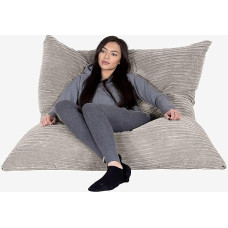 Lounge Pug, milžiniškas pupų maišas XXL Corduroy Mink