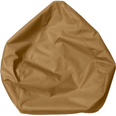Sitzsack für Kinder und Erwachsene, wasserdicht, ohne Füllung, 100 x 120 cm, Kaffeebraun