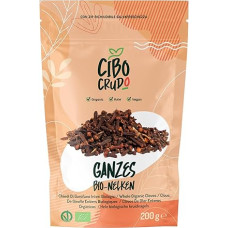 Ekologiški gvazdikėliai - 200 g saulėje džiovintų gvazdikėlių, 100 % natūralių ir grynų, skirtų mėsos patiekalams ir desertams, pvz., imbieriniams meduoliams, gardinti