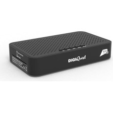 DIGIQUEST tivùsat Maximo Combo dekoderis DVB-S2 ir DVB-T2 2-in-1 Nuotolinio valdymo pultas tivùsat išmanioji kortelė Įtraukta aktyvuota įrašymo funkcija HDR10 / HLG Merlin