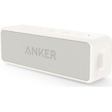 soundcore Anker 2 Bluetooth Speaker, Fantastic Sound, Enormous Bass with Dual Bass Drivers, 24h Battery, Improved IPX7 Water Protection (Refurbished)