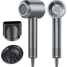 2026 Hair Dryer, 160,000 RPM High Speed Ion Hair Dryer, Quick Drying, 200 Million Negative Ion Hair Dryer, 59 dB Low Noise Thermocontrol Hair Dryer with Diffuser
