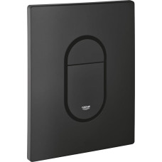 GROHE Arena Cosmopolitan 38844KF0 Cover Plate (156 x 197 mm, Water-Saving, for 2 Quantity & Start & Stop Actuation), Phantom Black