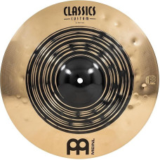 Meinl Classics Custom Dual 16 Inch Crash (Video) Drum Kit Cymbals (40.64 cm) B12 Bronze, Dark and Brilliant Finish (CC16DUC)