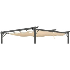 REPLACEMENT POLYESTER REPLACEMENT 180GSM WATERPROOF PERGOLA COVER (3 X 3 METRES)