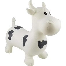 Happy Hopperz Big Face White Bull Ride On Hopper 2 + metai