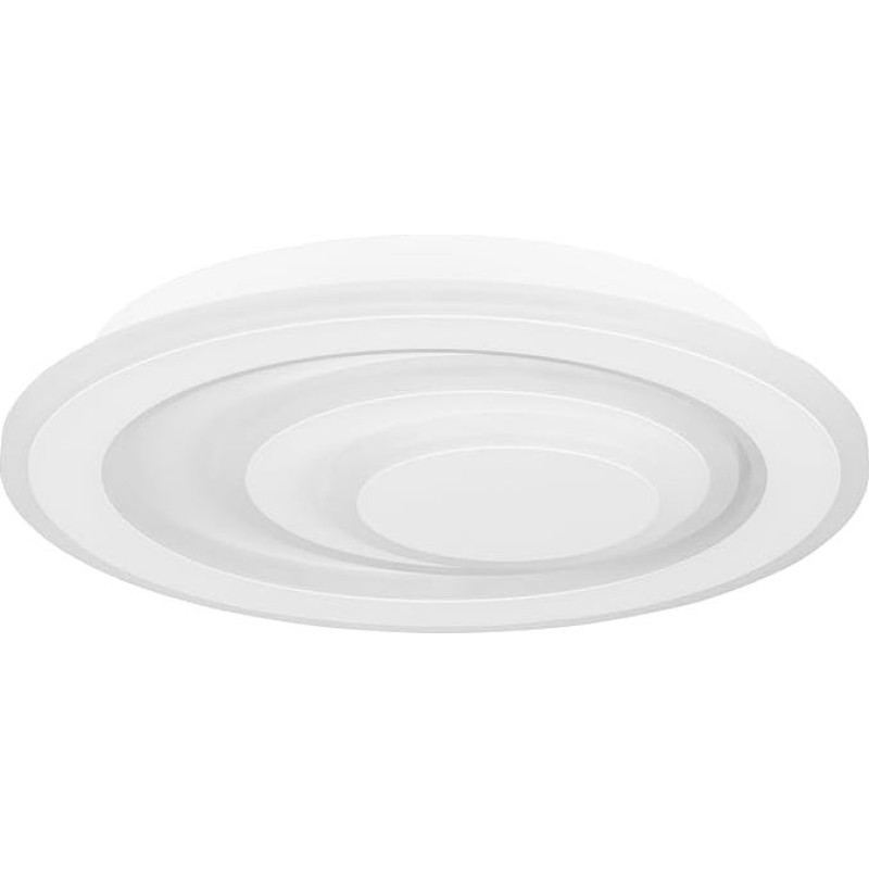 EGLO Palagiano 1 LED lubų šviestuvas, apvalus lubų šviestuvas, baltos spalvos lubų apšvietimas iš metalo ir plastiko, neutralios baltos spalvos šviestuvas, skersmuo 30 cm