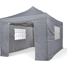 All Seasons Gazebos 3x4.5m vollständig wasserdichtes Faltpavillon mit 4 Seitenteilen